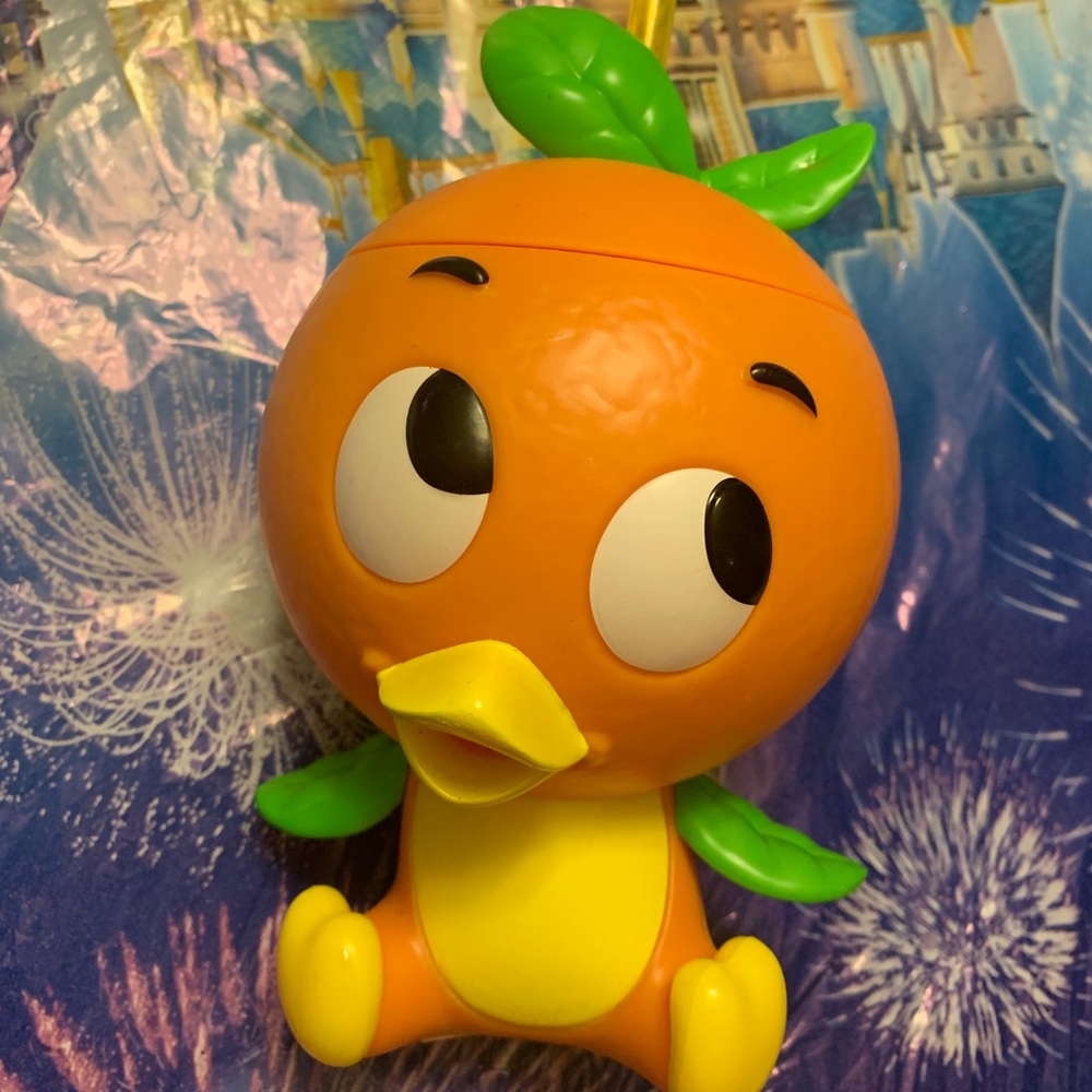 Disney Epcot Flower and Garden Orange Bird Sipper
